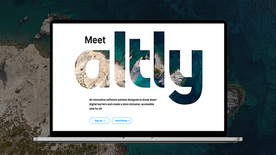 Altly branding graphic design responsive design ui web design