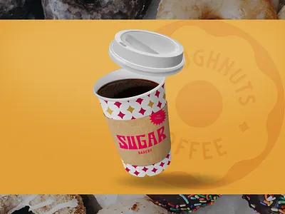 Sugar Bakery branding in store