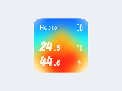 heater 3d animation graphic design motion graphics ui