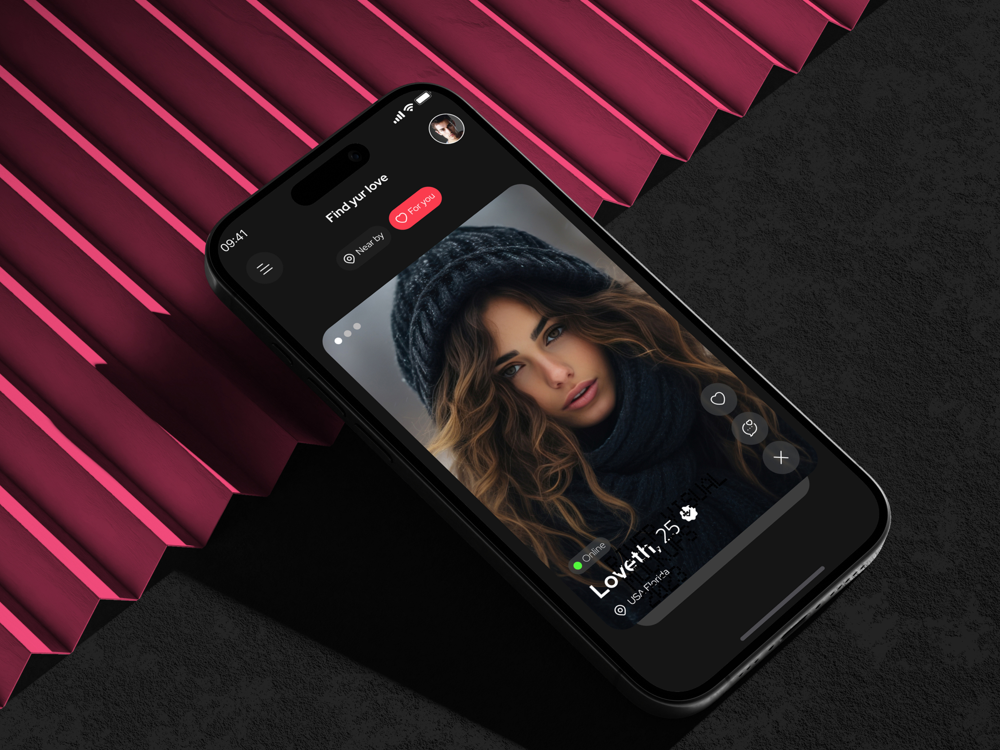 Example of Dating Mobile App