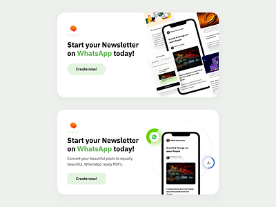 Social Share Image | WhatsApp Landing Page app branding colors creators design dribbble news product share ui ux visual whatsapp