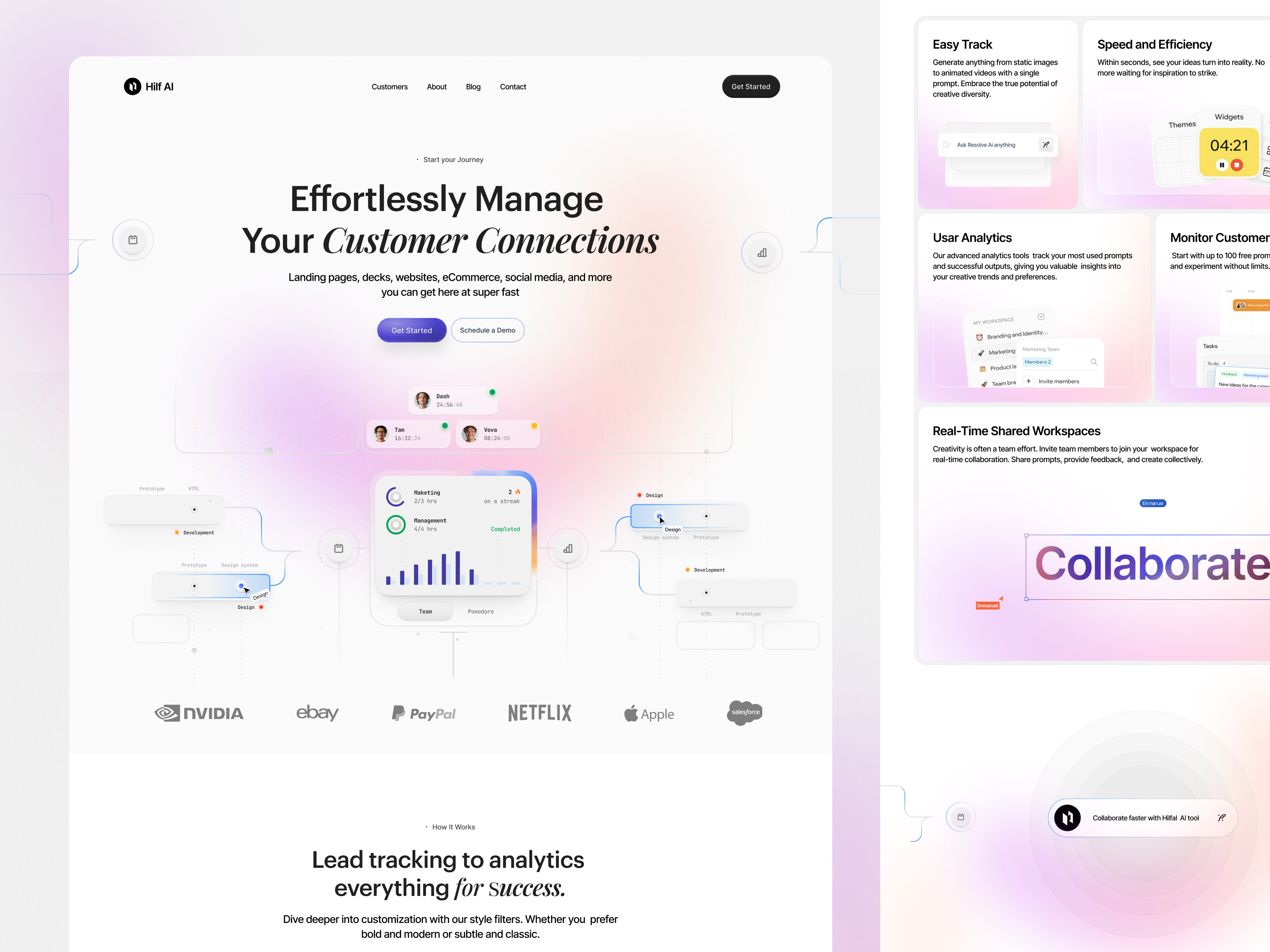 Example of Custom Web Design & Development
