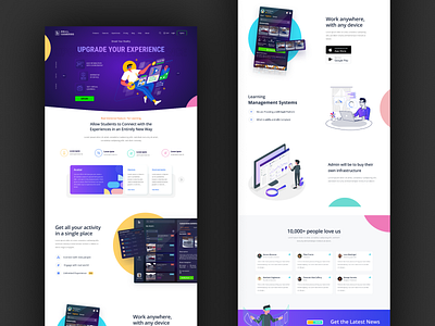 Real Immerse - Learning Platform! creativedesign designinspiration dribbbleshots edtech educationalplatform figma immersive immersivelearning landing page learningplatform lmsdesign mockup moderndesign product responsivedesign ui userfeedback ux website