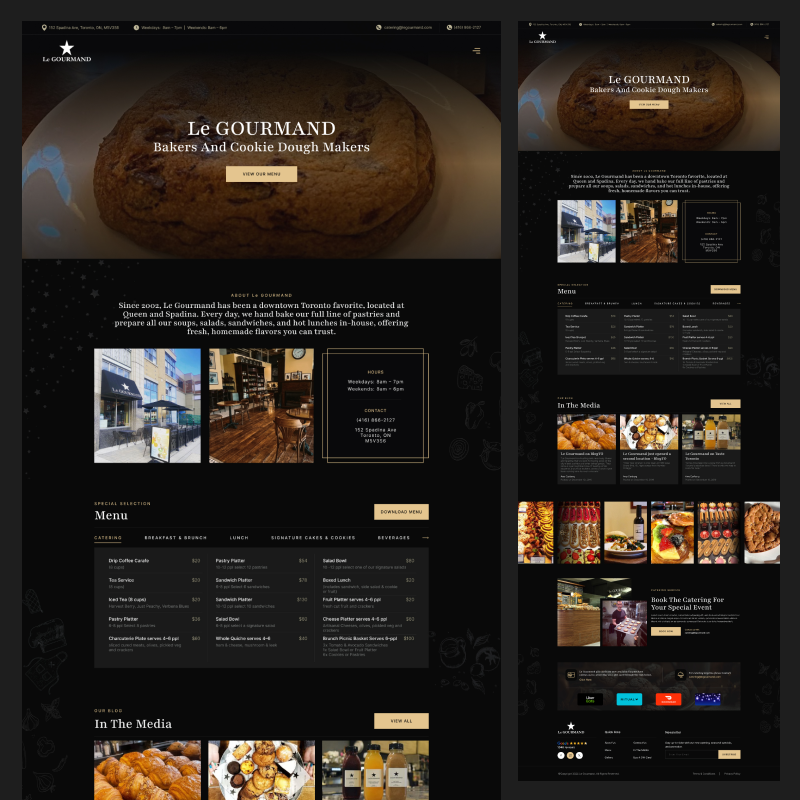 Bakers & Cookies Shop Website bakers branding cookies design minimal ui uiux design ux web