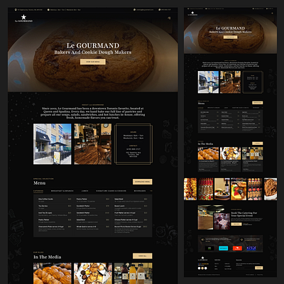 Bakers & Cookies Shop Website bakers branding cookies design minimal ui uiux design ux web