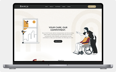 Empowering Independent Lives – Arch Futures autismsupport bespokeservices complexcare cqcregulated effectivecare empowerment healthcaredesign inclusivedesign learningdisabilities modernbranding safecare seniorcare servicedesign socialcare uiux website design