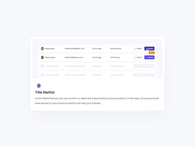 Waitlist animation cursor dashboard figma interaction interactive landing lazy minimal motion motion graphics mouse saas smooth ui uiux