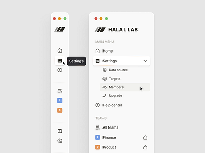 Sidebar Navigation Menu dashboard icons menu minimal modern ui nav navigation navigation bar side menu side nav sidebar two tone icons ui ui design ux ux design web app web design website