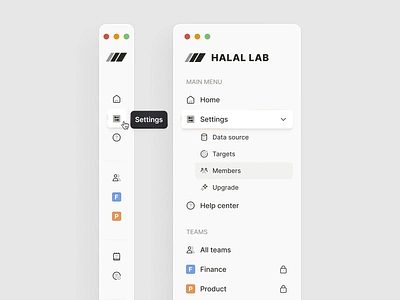 Sidebar Navigation Menu dashboard icons menu minimal modern ui nav navigation navigation bar side menu side nav sidebar two tone icons ui ui design ux ux design web app web design website