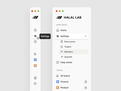 Sidebar Navigation Menu dashboard icons menu minimal modern ui nav navigation navigation bar side menu side nav sidebar two tone icons ui ui design ux ux design web app web design website