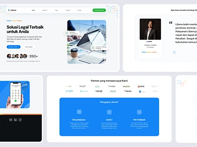 Nice Work! I am Zulfikar nice to meet you branding company figma legal ppt presentation saas website template ui design ui ux uiux web design website