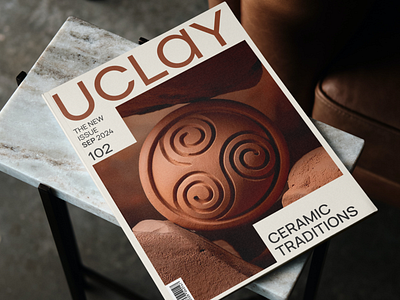 Pottery Brand Magazine Cover Design branding ceramics cover design design design studio digital art digital illustration editorial editorial design graphic design identity design illustration illustrator logo logo design magazine magazine cover marketing design pottery visual identity