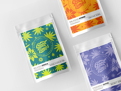 Good Times Visual & Brand Identity Design pt. 2 Flower Packaging brand identity design branding design graphic design illustration logo packaging design typography vector visual identity