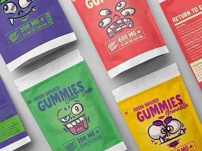 Good Times Visual & Brand Identity Design pt. 3 Edible Packaging brand identity design branding design graphic design illustration logo packaging design typography vector visual identity