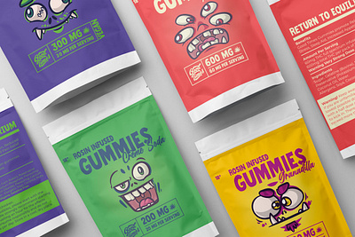 Good Times Visual & Brand Identity Design pt. 3 Edible Packaging brand identity design branding design graphic design illustration logo packaging design typography vector visual identity