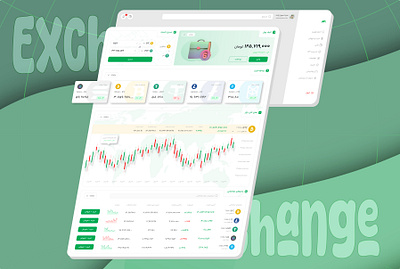 Exchange Dashboard bitcoin crypto currency dashboard exchange logo ui