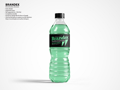 Brandex Multivitamin Sports Water Packaging Design creative packaging.