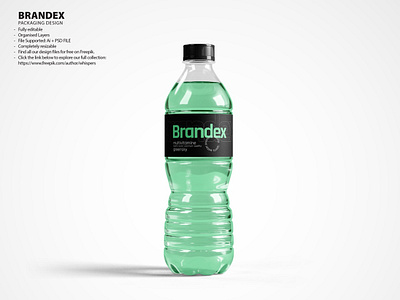 Brandex Multivitamin Sports Water Packaging Design creative packaging.