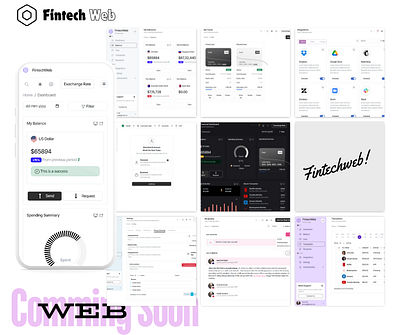 FinTech Web Development admin bitcoin blockchain blockchaintechnology business credit crypto cryptotrading dashboard app fimtech web finance fintech fintech website hashtagrealtimetracking hashtag money payment tech technology trading web development