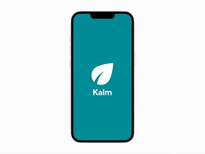 Kalm - Mental Health Application Animation animation app application calm figma health mental health ui ui design user interface