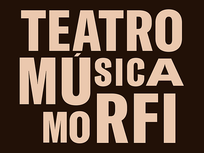 Theater and Gastronomy Combination Logo Design art branding design entertaiment design gastronomy gastronomy logo logo logo style logo system logo type musica musica morfi theater theater and gastronomy logo theatre logo