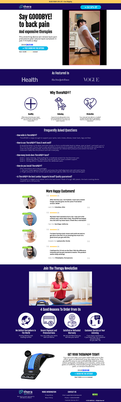 TheraPAD Funnel On Funnelish advertorial page checkout page clone funnelish funnel clone template clone website with funnelish funnelish funnelish funnel landing page new funnelish page sales page therapad on funnelish funnel