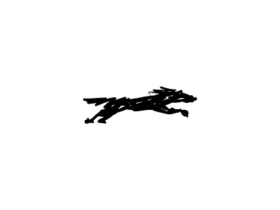 Horse Sketch black branding branding and identity clean design drawing dribbble graphic design horse identity illustrate illustration illustrator logo logo design minimal modern simple sketch white