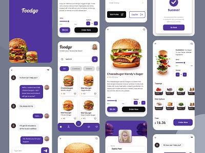 Food App Design android app app design design e commerce app food food app food app design interface ios layout mobile app pixelnaiem recipe restaurant restaurant app ui ux