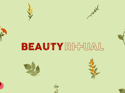 Beauty Ritual ✨ - Logo Design beauty branding care clean cosmetic branding design emblem glamour graphic design label logo logotype makeup natural packaging packaging design product page design skincare treatment wellness