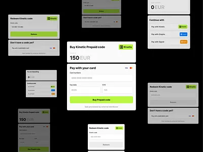 White Label Product Design card checkout code credit design label minimalist pay payment prepaid product design system ui white