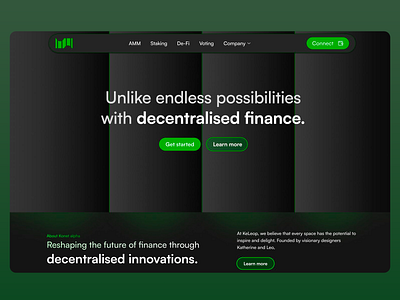 Konet Alpha - DeFi platform amm automated market maker blokchain branding cryptocurrency defi design finance fintech graphic design homepage innovation katherine and leo keleop landing page staking ui ux voting website