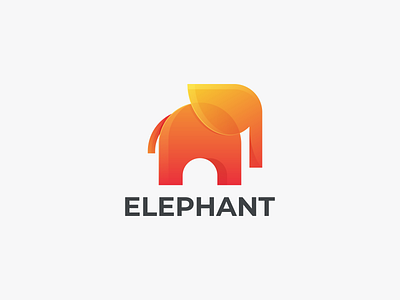 ELEPHANT branding design elephant elephant coloring elephant design graphic elephant logo graphic design icon logo