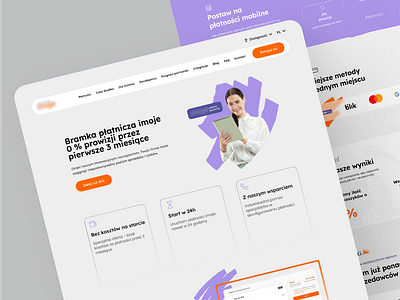 Redesign for online payment gateway page accessibility banking finance fintech landing page money online payment gateway payment transactions ui design ux design web design