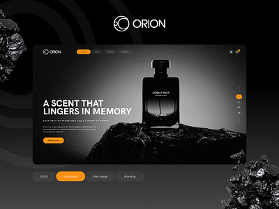 ORION Cosmetics 3d animation branding design graphic design illustration logo ui ux vector