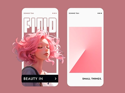 Donnie Tsai - Art Studio Mobile App app app design application application design art artwork beauty certainmagazines color design graphic design inspiration inspirational words logo logomark logotype modern picture quote studio