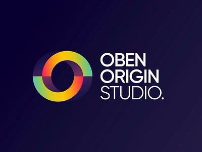 OBEN ORIGIN STUDIO animation brand branding logo logo design logo motion motion design visual design