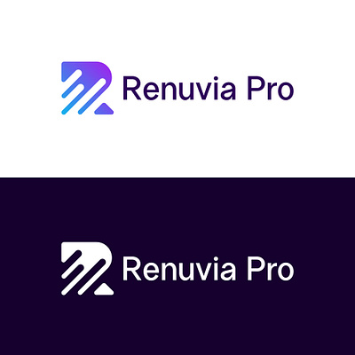 Renuvia Pro - Logo Design app branding design graphic design house logo illustration logo logo design ui vector