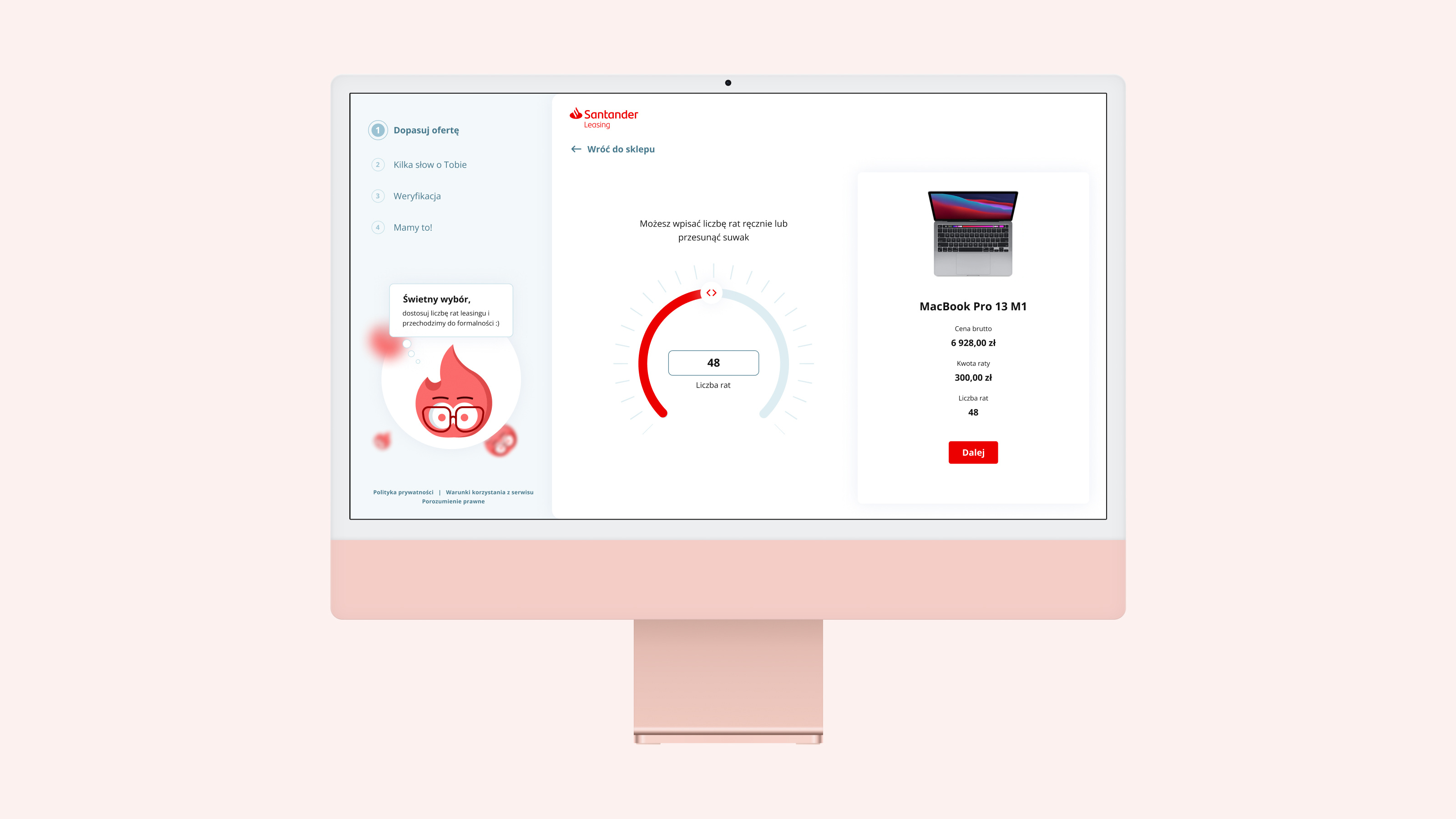 LeasyEasy App - Santander Leasing ailleron design fintech illustration leasing santanderleasing ui ux
