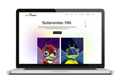 Buttersmiles 10K: Unique Digital Butterfly NFTs