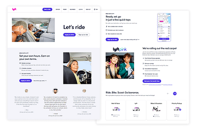 ui ux design landing page branding design