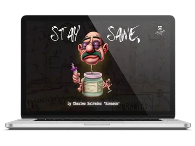 Stay Sane: Salvador Art as NFTs and Physical Works