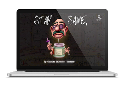 Stay Sane: Salvador Art as NFTs and Physical Works