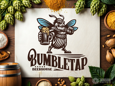 Beer Bumblebee logo beer bee beer branding beer lover bee beer mug logo branding bumblebee logo buzz and beer cartoon bee cheerful bee icon craft beer mascot drunken bumblebee fun bee illustration happy bumblebee honey beer logo jolly bee design logo pub mascot