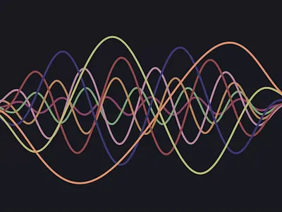 Digital Harmony animation cavalry cavalry app geometry gif graphic design minimalism motion graphics oscillate ripple vector vintage wave