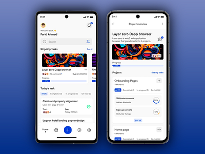 Layer zero Dapp browser app design dapp development design layer zero mobile app mobile ui mobile ux onboarding pages progress project management project tracking sign up software development team collaboration ui ui design ux web3 welcome screens workflow management