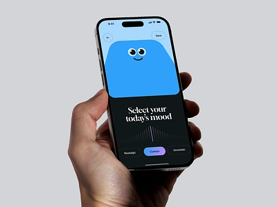 Mental Health - Mobile App Concept ai app design doctor feelings health app ios mental care mental health mobile app mobile design motion self care slider therapy ui ux wellness