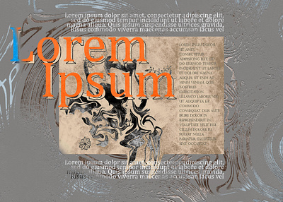 LORM IPSUM-TYPOGRAPHY DESIGN advertising billboard graphic design illustration ipsum lorem lorem ipsum modern old old paper text old text photoshop typography wall art