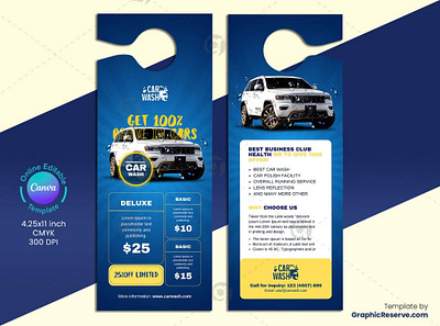 Car Wash Pricing Door Hanger Canva Template automobile service door hanger automobiles marketing template canva door hanger canva door hanger template canva door hangers car rental design canva template car rental door hanger car wash detailing center car wash detailing door hanger car wash door hanger car wash price list door hanger car wash service door hanger cool door hanger designs door hanger design templates door hanger template door hanger template canva examples of door hangers online door hangers