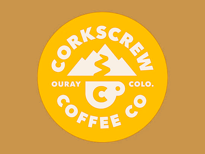 Corkscrew-coffee shop branding beverage branding brand identity brand visual branding cafe branding coffee shop brand coffee shop branding coffee shop logo coffee shop logo inspiration corkscrew corkscrew coffee co creative coffee logos design food branding horeca identity logotype product branding typography visual identity