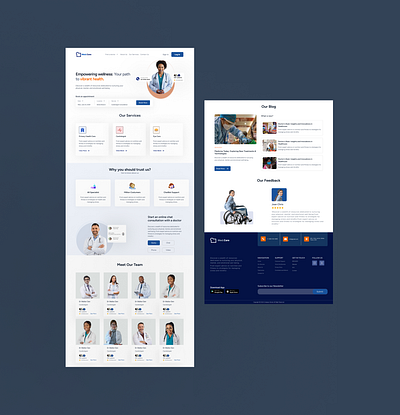 Doctors Connect product design ui uiux design